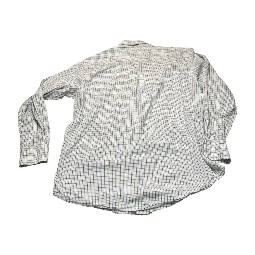 Nautica Classic Fit Plaid Button Down Shirt Mens 16.5 34 35